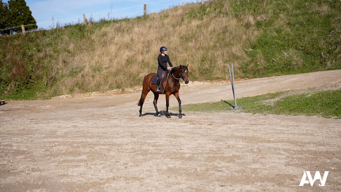 First Ride out of the Round Yard